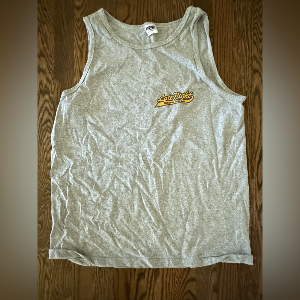 David Letterman tank top